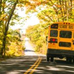 Yellow school buses