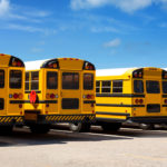 Yellow school buses